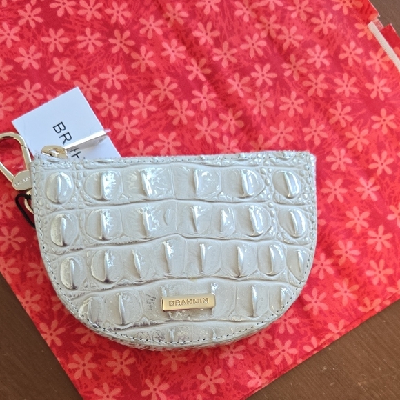 Brahmin Britt Attachable Coin Purse in Ivory Dream Melbourne. NWT. - Picture 3 of 13